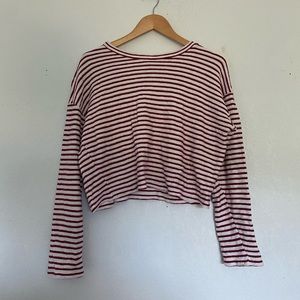 Forever 21 Striped Long-sleeve